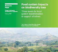 Food system impacts on biodiversity loss