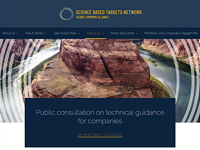 Science-Based Targets for Nature (SBTN): Öffentliche Konsultation