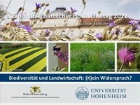 Rückblick: Food for Biodiversity auf dem Landwirtschaftlichen Hochschultag in Hohenheim