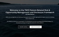 Taskforce on Nature-related Financial Disclosures (TNFD): Public consultation on framework until 06/01/2023