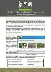  Flyer: Biodiversity Monitoring System 
