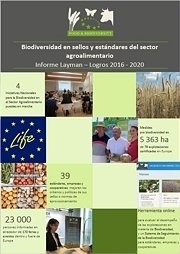  Biodiversidad en sellos y estándares del sector agroalimentario
Informe Layman – Logros 2016-2020 