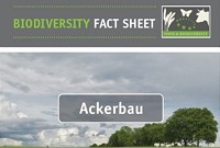 Neue Biodiversity Fact Sheets zeigen, wie Biologische Vielfalt auf Feldern und Weiden geschützt werden kann