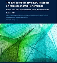 Report: Companies' ESG scores improve countries' macroeconomic growth