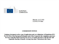 Guidance document on the scope of application and core obligations of the EU ABS Regulation