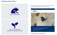 Neue Homepage „Biodiversität sichern"